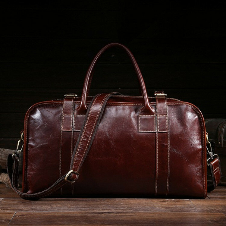 Männer Leder Handtaschen Vintage kuh Leder Gepäck Business Tasche