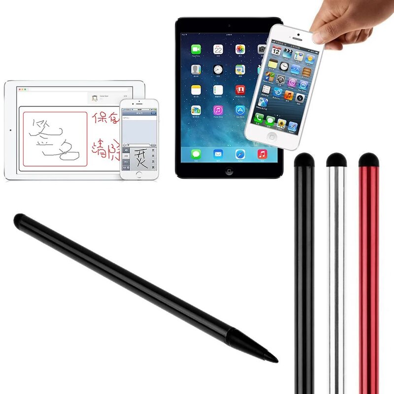 Uniwersalny długopis Stylus ekran pojemnościowy rezystancyjny rysik do ekranu dotykowego długopis Stylus dla telefonów komórkowych Tablet z funkcją telefonu PC Pocket PC