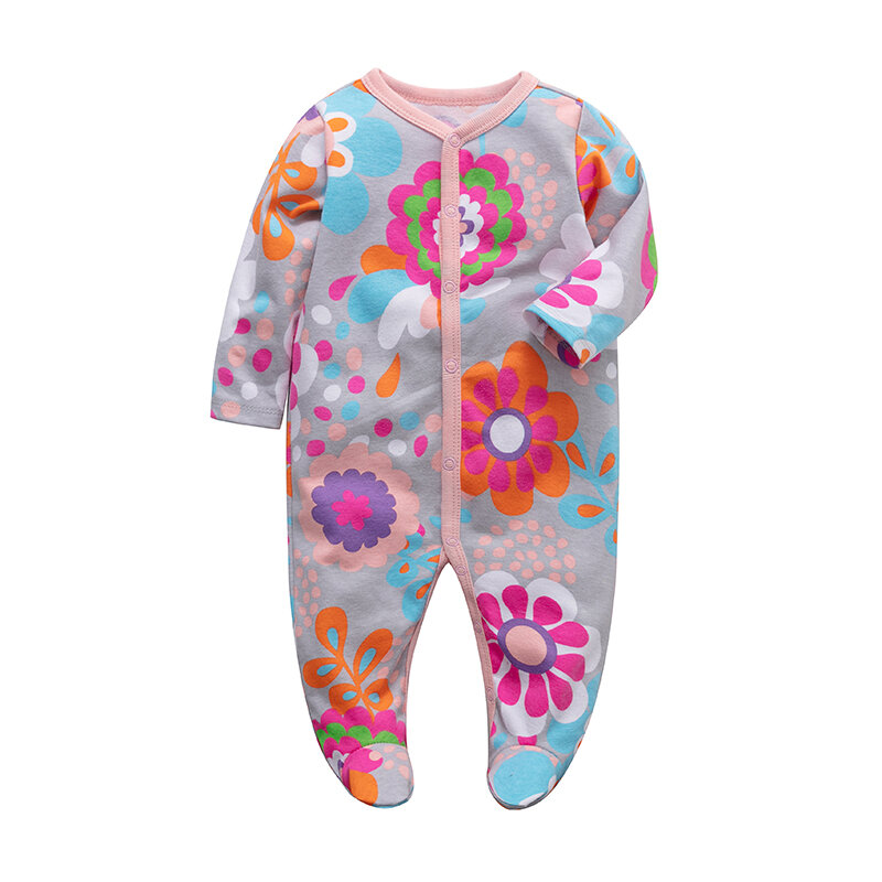 Baby Jungen Mädchen Decke Schwellen Neugeborenen Babys Nachtwäsche Infant Langarm 0 3 6 9 12 Monate Pyjamas