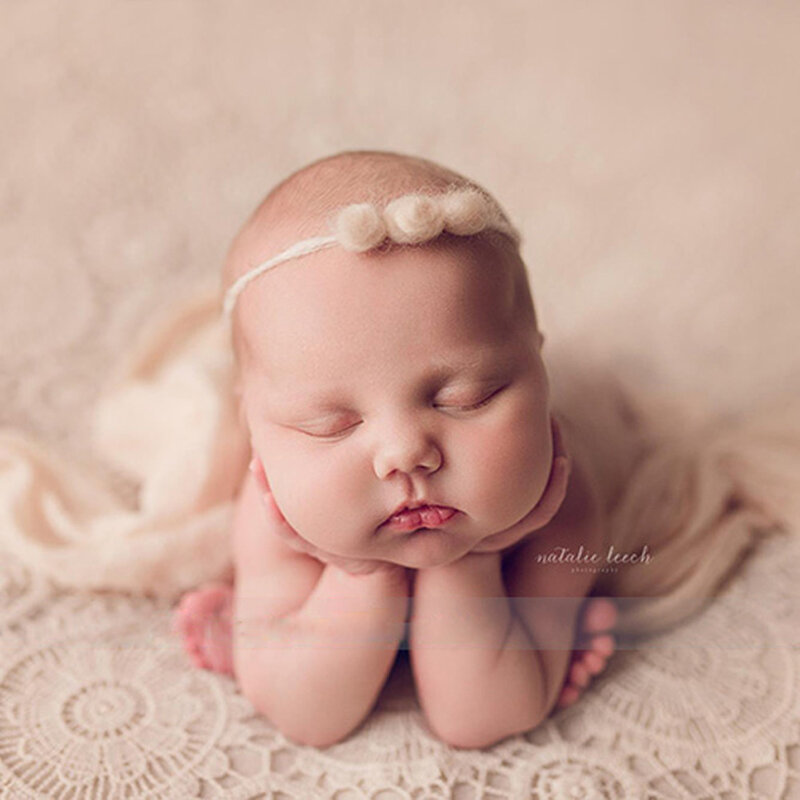 Neugeborene Fotografie Sonnenblume hohle Kulissen Decke Requisiten Baby Mädchen das Fotoshooting Zubehör neugeborene Fotoshooting