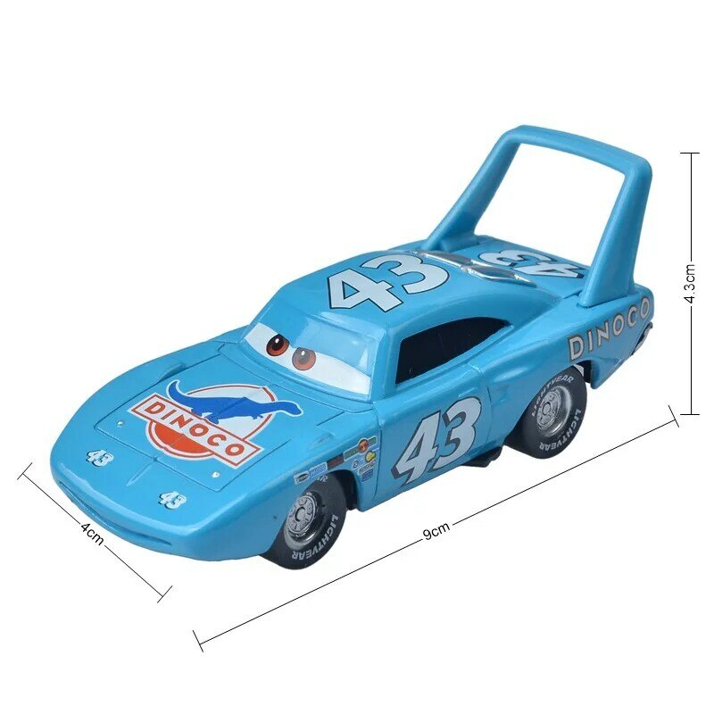 Disney-Diecast Metal Car Model Toy for Children, Pixar Cars 3, Lightning McQueen, Jackson Storm, Smokey, 38 Styles, Presente de Natal, Novo