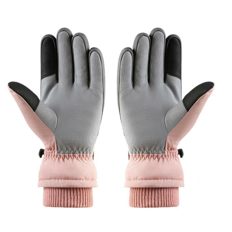 Volle Finger 1 Paar Stilvolle Atmungs Winter Handschuhe Kratzfest für Motorrad Reiten