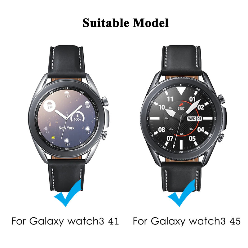 Watch Case For Samsung Galaxy Watch 3 41mm 45mm Smart Watches Cover TPU Frame Shell  Protector Case Smart Accessories  Cover