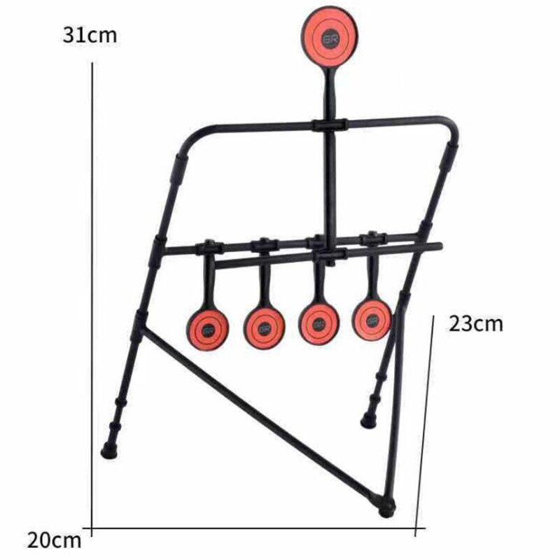 5 Target Paintball Plastic Auto Reset and Spinner Shooting Targets for Child Boys and Girls Made by high quality plastic