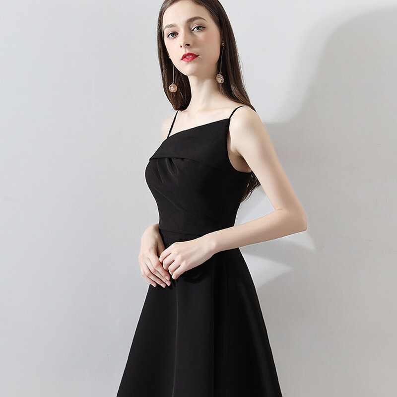 Новинка, Короткие Черные Платья-мини для торжественных случаев, женское платье DONGCMY, модель 2024, приблизительное платье для выпускного вечера