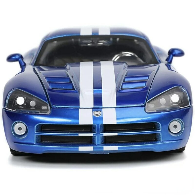1:24 Dodge Viper SRT10 sports car modified racing speed and passion alloy car simulation model Jiada