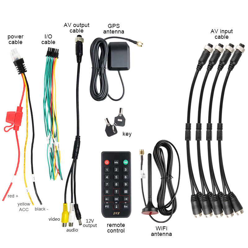와이파이 + GPS 8 채널 HDD 하드 디스크 비디오 모바일 Dvr CCTV, 실시간 감시 원격 모니터링 안드로이드/Ios 앱 소프트웨어 무료 Mdvr