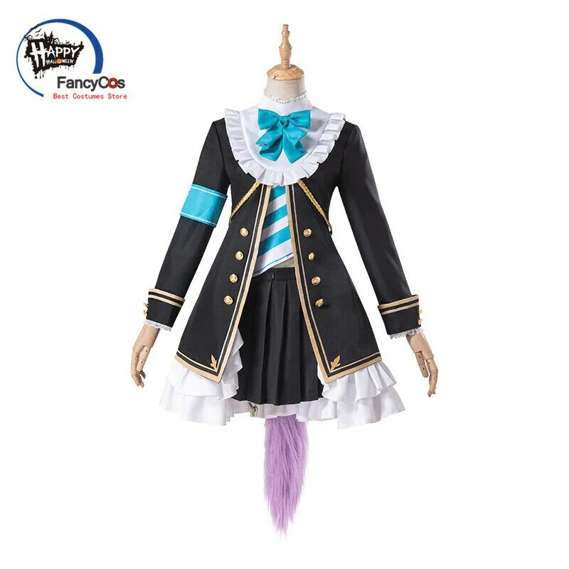 Uma Musume-bonito vestido de Halloween para niños y adultos, uniforme de Spica de equipo, disfraz para Cosplay, para hombre y mujer, para Halloween, XS, 2XL