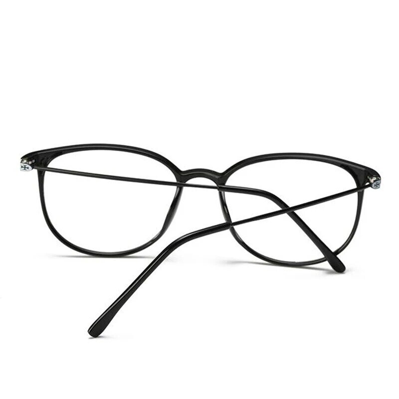 خفيفة أسلاك الفولاذ قصر النظر نظارات النساء الرجال القط عيون الإطار الديوبتر-0.5 -1.0 -1.5 -2.0 إلى-6.0 القراءة + 100 + 150 + 200 + 250
