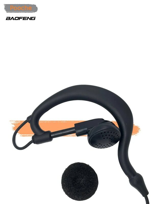 5 sztuk oryginalny Baofeng słuchawki BF-666S 777S 888S UV-5R UV-6R Walkie Talkie słuchawki poręczne dwukierunkowe Radio słuchawki