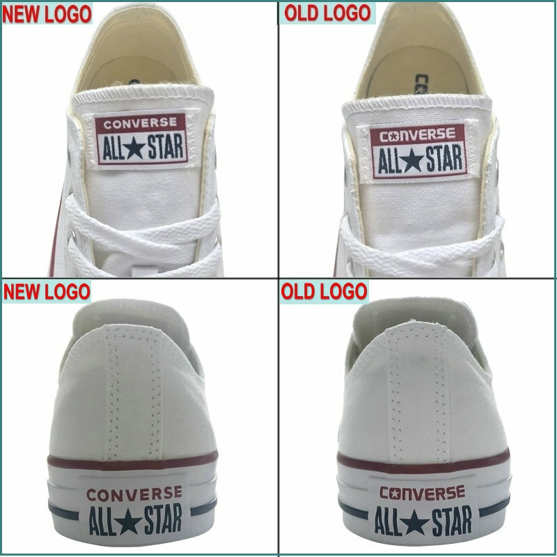 Original authentique Converse ALL STAR classique unisexe chaussures de skate bas-haut à lacets résistant toile chaussures blanc 101000