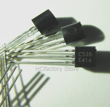 Nuovo transistor NPN originale 50 pz/lotto 2 sc536 TO-92 C536 40V 100MA e elenco di distribuzione one-stop all'ingrosso