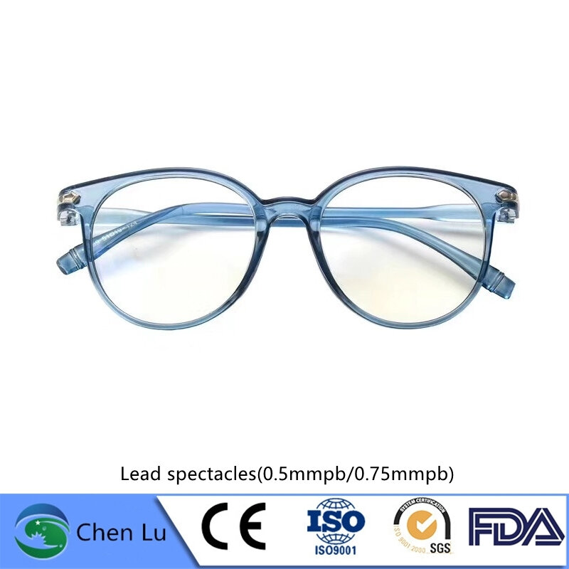 Genuine x-ray radiation protection glasses Hospital, laboratory, factory anti-nuclear radiation 0.5/0.75mmpb lead spectacles