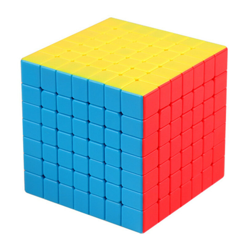 Moyu 7x7 CUBE Classroom Meilong 7x7x7 Magic Cube 7Layers Cube Seven Layer Black Cube Puzzle Toys For Children Kids Gift Toy