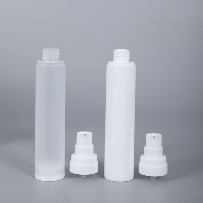 10PCS Portable Vacuum Refillable Bottles Cosmetic Lotion Cream container travel Pump Bottle 15ML 30ML 50ML