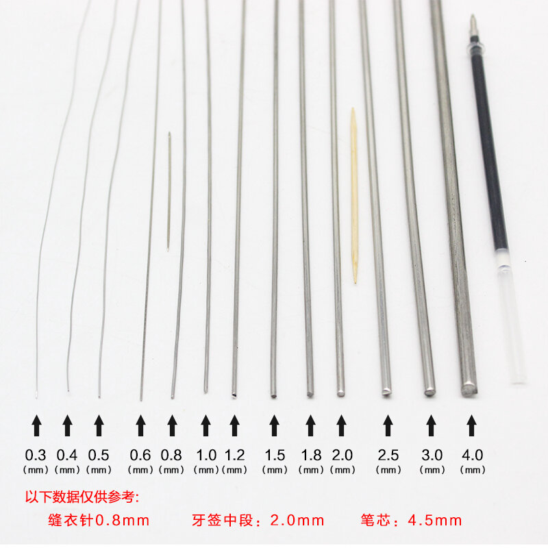 100m 304 Stainless Steel Strand Medium Hard fine Wire Soft Single Wire 0.1/0.2/0.3/0.4/0.5/0.6/0.7/0.8/1/1.5/2mm