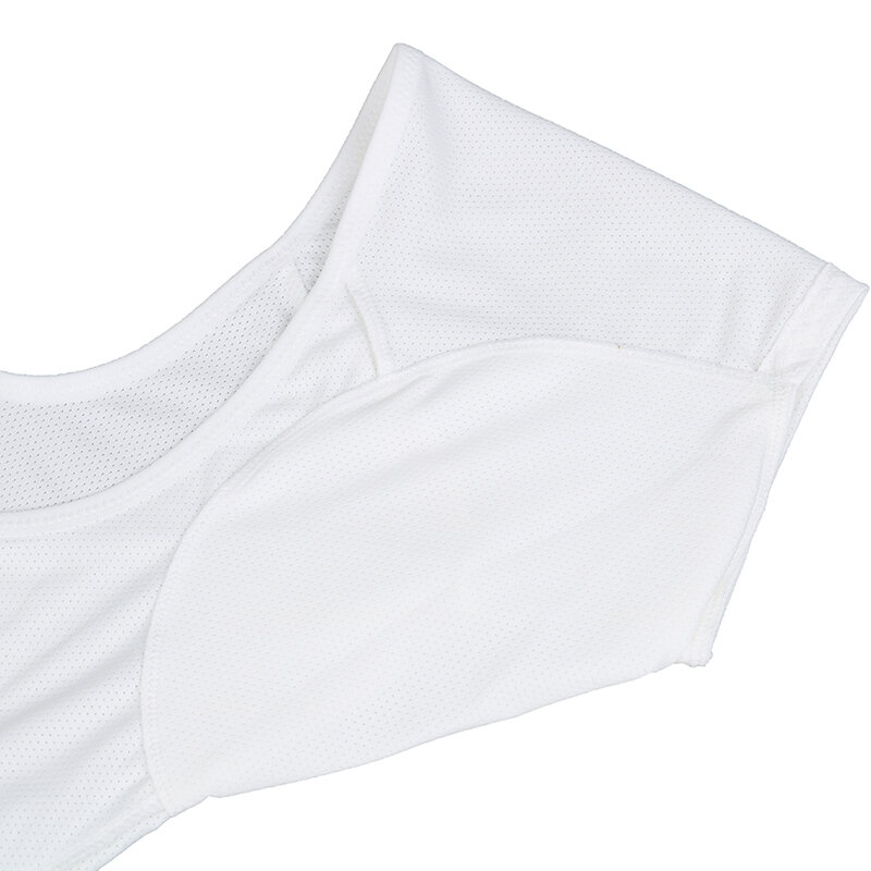 1 pçs tamanho m/l lavável axilas axilas suor almofadas forma camiseta suor almofadas reutilizáveis perfume absorvente suor