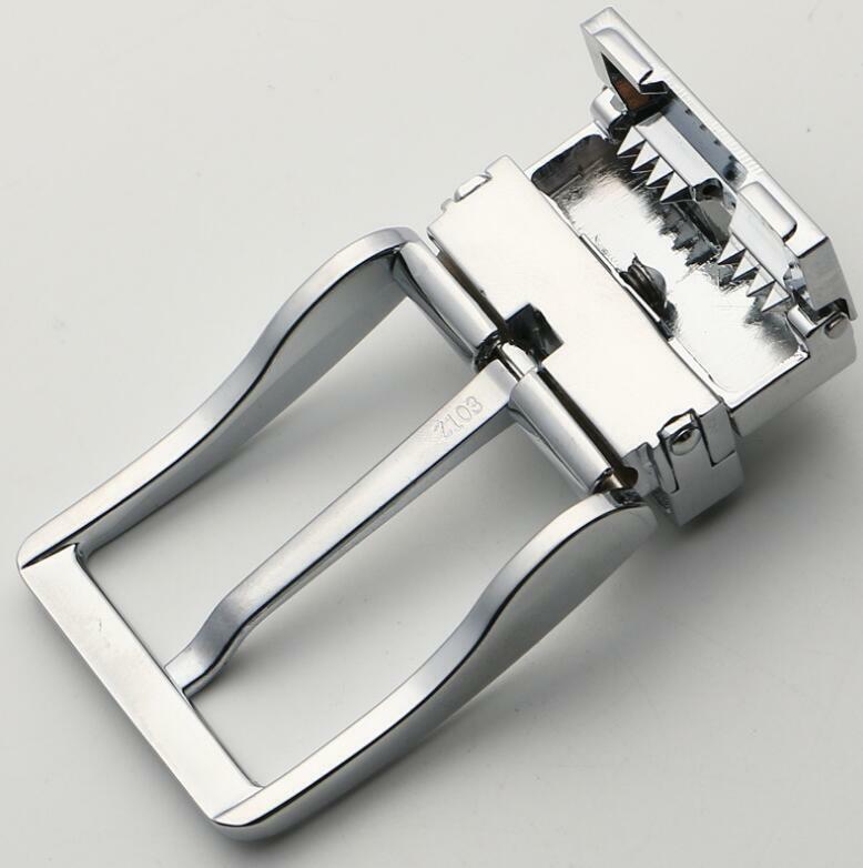 ZPXHYH-hebilla de cinturón con broche de Metal para hombre, accesorio de cuero artesanal para Vaqueros, suministro de 3,5 cm-3,6 cm de ancho