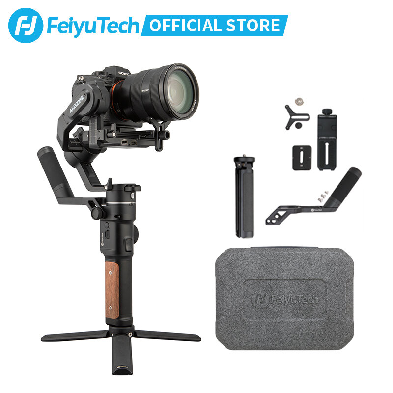 FeiyuTech OFFICIAL AK2000S DSLR Professional Camera Stabilizer Handheld Video Gimbal fit for Sony Mirrorless 2.2 kg Payload