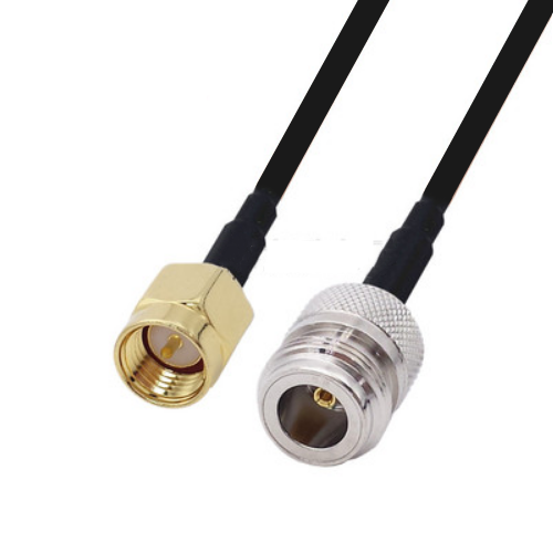 Cable Kabel SMA macho a adaptador hembra tipo N, Cable Coaxial de baja pérdida, LMR300