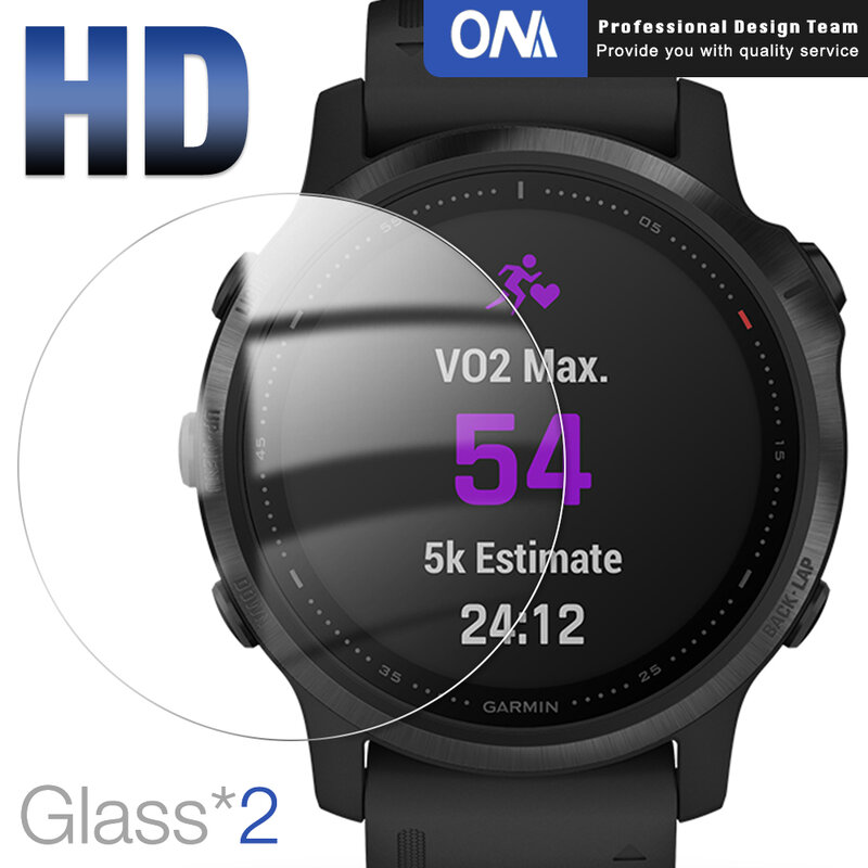 Custodia protettiva 2 in 1 + protezione dello schermo per Garmin Fenix 7 7S 7X 6 6S 6X Pro 5 5s Smart Watch Cover in Silicone e vetro temperato