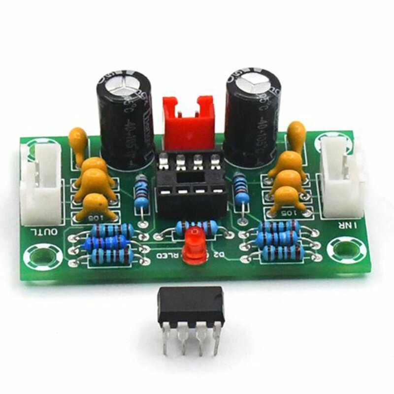 Mini preamp Op amp modul verstärker dual kanal NE5532 vorverstärker ton bord 5 mal breite spannung 12-30V G10-004
