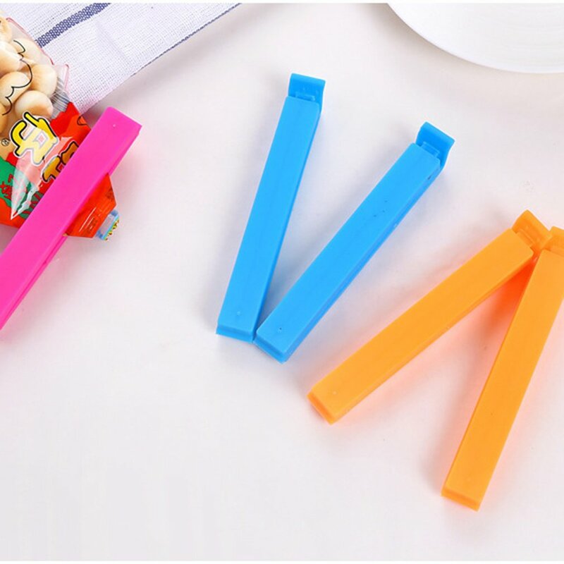 Hot Sale Househould Food Snack Storage Seal Sealing Bag Clips Sealer Clamp Food Bag Clips Kitchen Tool Home Food Close Clip