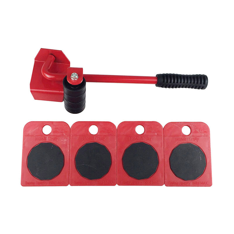 mover transport set 5 piece plastic mover panel PS turntable  wheel ABS pry bar A3 just 14MM handle PVC surface spray treatment