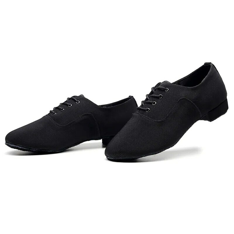 Sol lisa sapatos de dança latina dos homens tango salsa moderno salão de dança sapatos menino oxford tênis