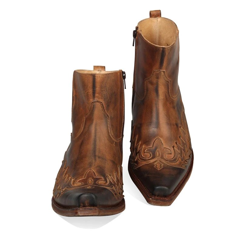 Botas antideslizantes De PU para Hombre, Zapatos informales transpirables estilo Chelsea, calidad De piel, para invierno, D350