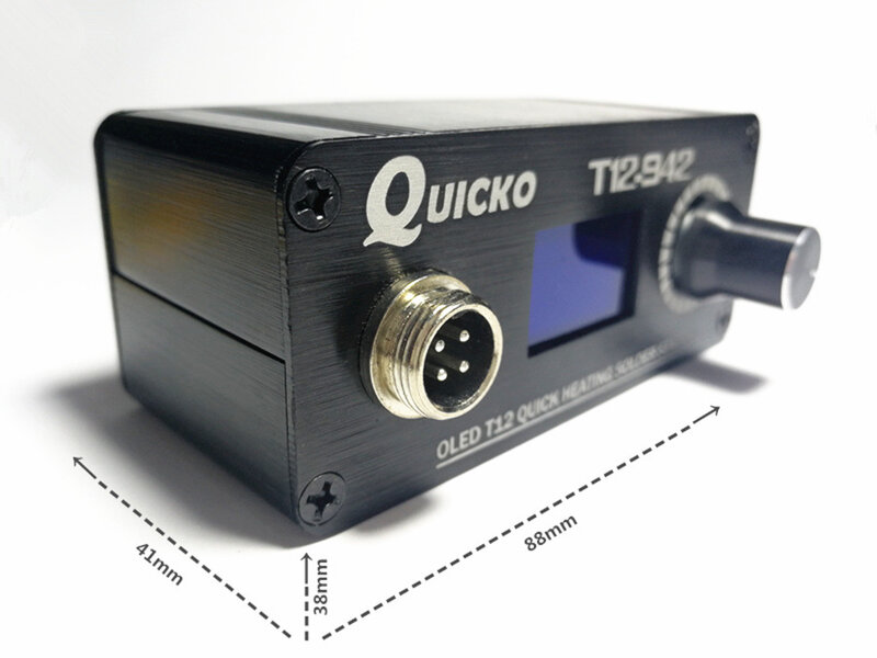 مصغر T12 STC OLED محطة لحام رقمية 942 حديد سودر إلكتروني مع 9501 مقبض أدوات لحام adpater 24V3A