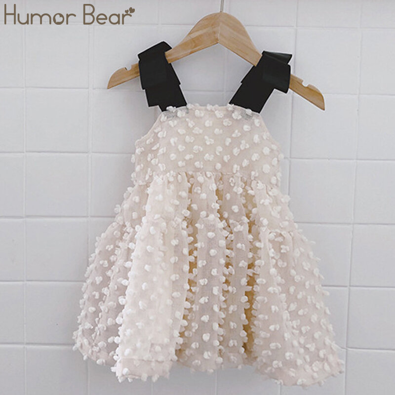 Humor Bear – robe de princesse en dentelle pour filles, tenue élégante pour fête d'anniversaire, nouvelle collection été