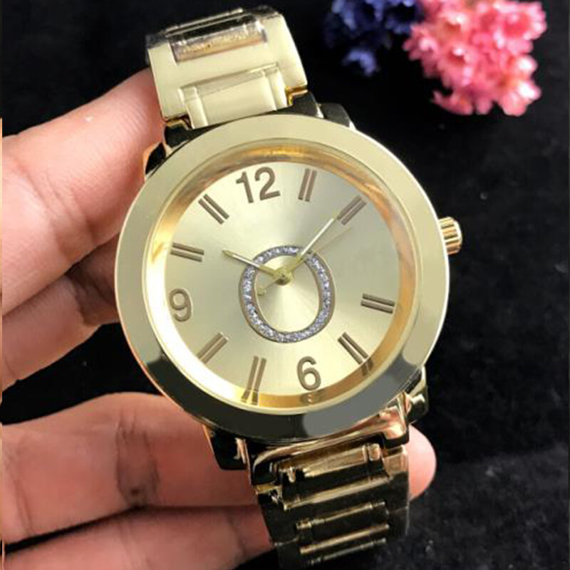 2020 nowy wysokiej jakości kolczyki Classic Rose złoty biznes moda mężczyźni i kobiety zegarek kwarcowy urodziny rocznica prezent dla par