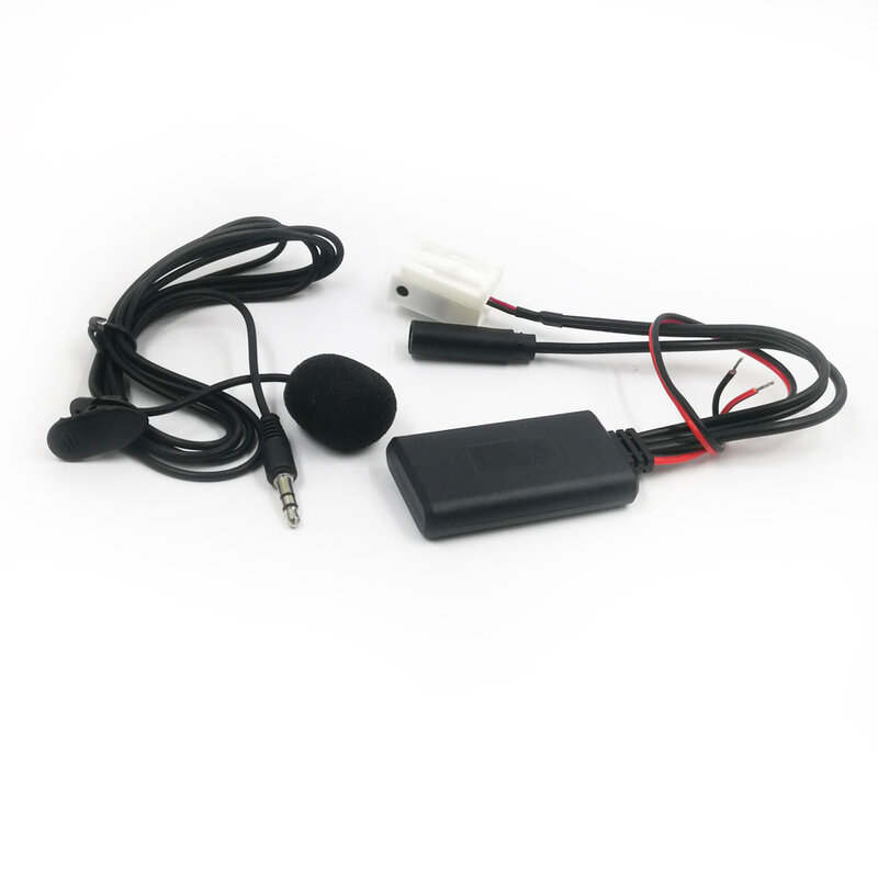Biurlink Radio mobil RD4 Bluetooth musik AUX panggilan telepon adaptor mikrofon bebas genggam untuk Peugeot untuk Citroen 12Pin