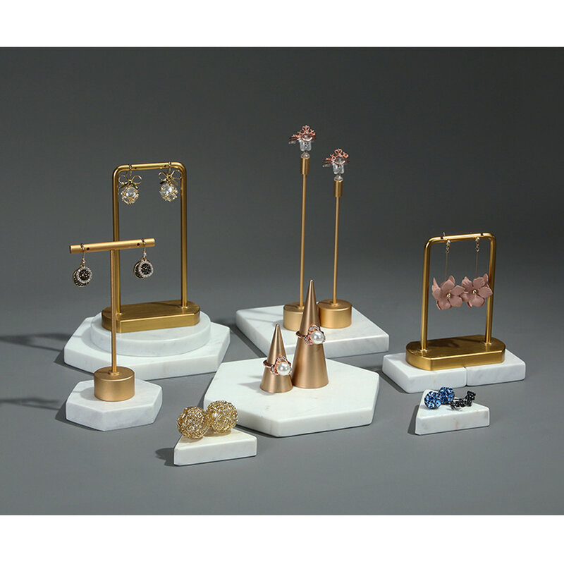 Rak Display Perhiasan Rak Anting-Anting Gelang Rak Perhiasan untuk Kalung Cincin Penyangga Rak Dekorasi Rumah