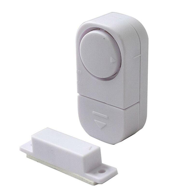 Alarm bezpieczeństwa drzwi i okien bezprzewodowy System alarmowy do drzwi domu antywłamaniowy czujnik magnetyczny