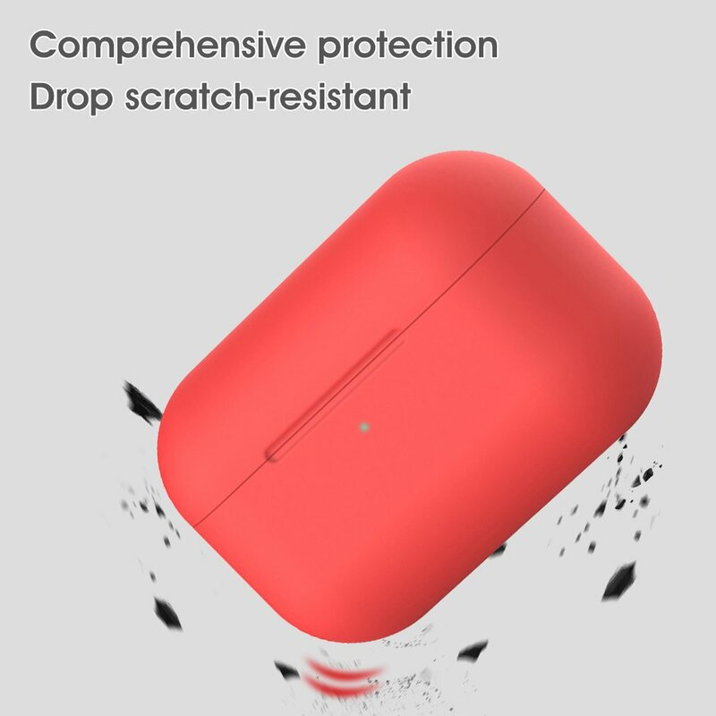 ฝาครอบซิลิโคนสำหรับ Apple Airpods Pro ไร้สายหูฟังสำหรับ Airpods 2 3ป้องกันผิวอุปกรณ์หูฟัง