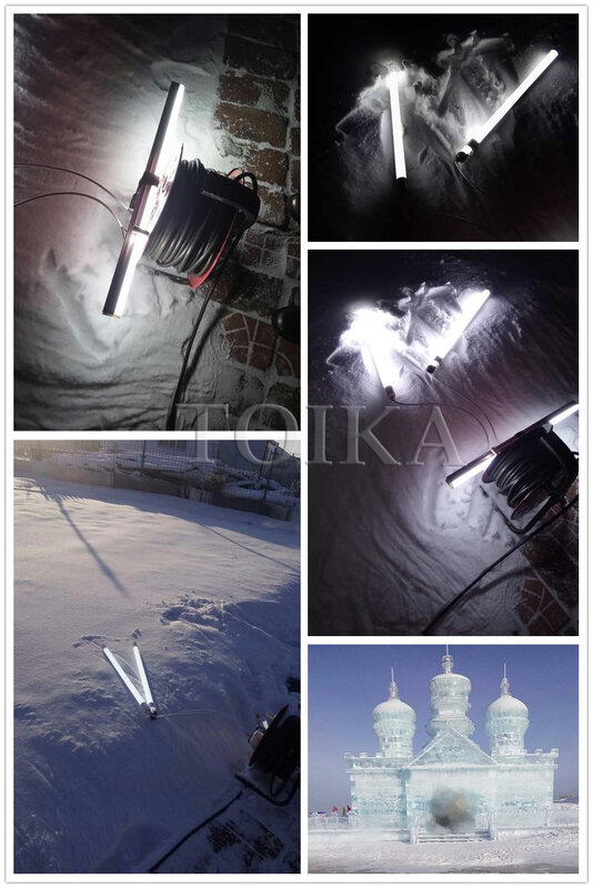 Водонепроницаесветодиодный Светодиодная трубчатая лампа Toika T8, 100 шт., 20 Вт, 4 фута, встросветодиодный светодиодная флуоресцентная лампа, мм, водонепроницаемая, IP65, освещение магазина