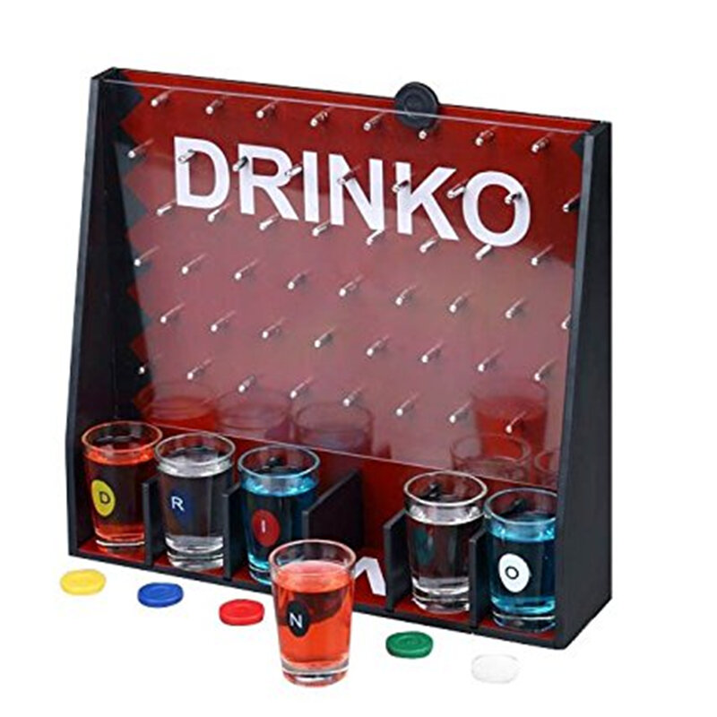 Popular Board Game Drinko Shot Drinking Game For Fun to Vote ''Bomb Game'' to Get party Together Halloween board games family
