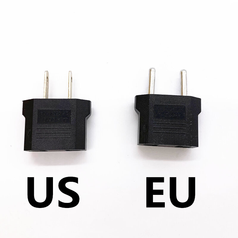 1 Pcs Universal Pengisian Converter Perjalanan Rumah Tangga 220V 2 Lubang 10A Uni Eropa US Penggunaan Ganda Mengubah Plug Socket adaptor