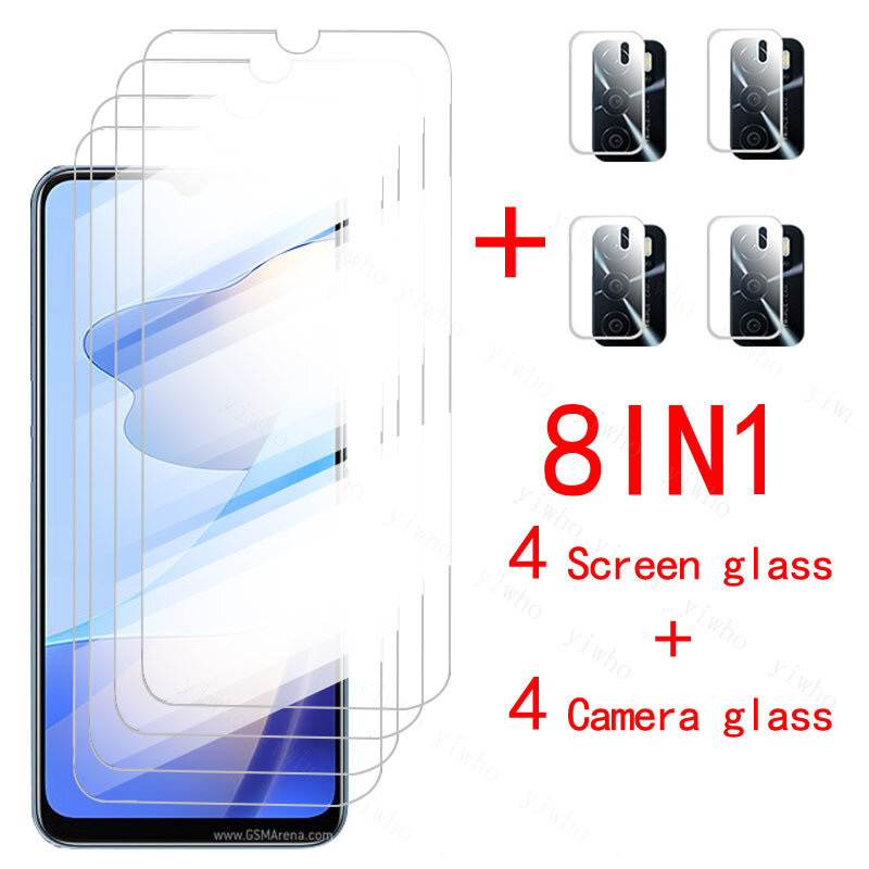 Tempered Glass For OPPO A16 Screen Protector Protective Films for OPPO A16 A15 A12 A95 A94 A93 A74 A73 A72 Camera lens glass