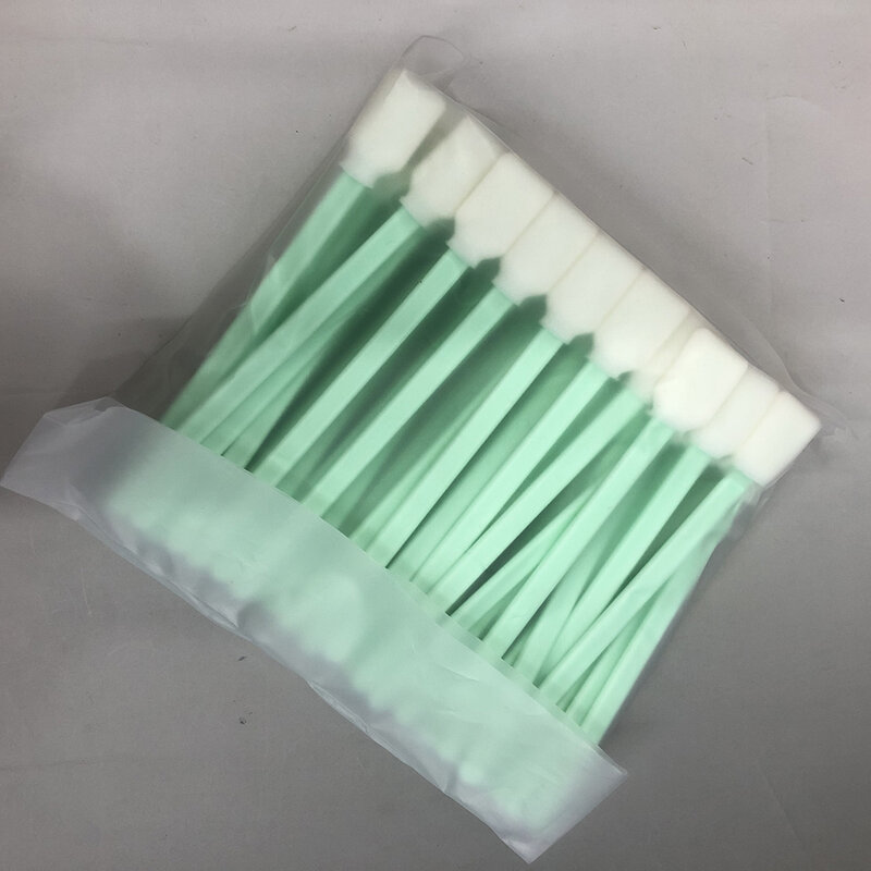 50 pces ferramenta de limpeza para epson roland mimaki mutoh esponja de limpeza da cabeça de impressão