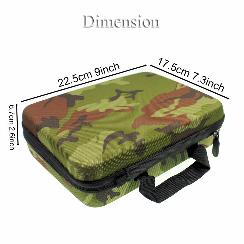 UV5R กระเป๋าถือกระเป๋าถือแบบพกพากระเป๋าเหมาะสำหรับ Baofeng UV-5RA UV-5RE DM-5R Plus คุณภาพสูง Walkie Talkie อุปกรณ์เสริม