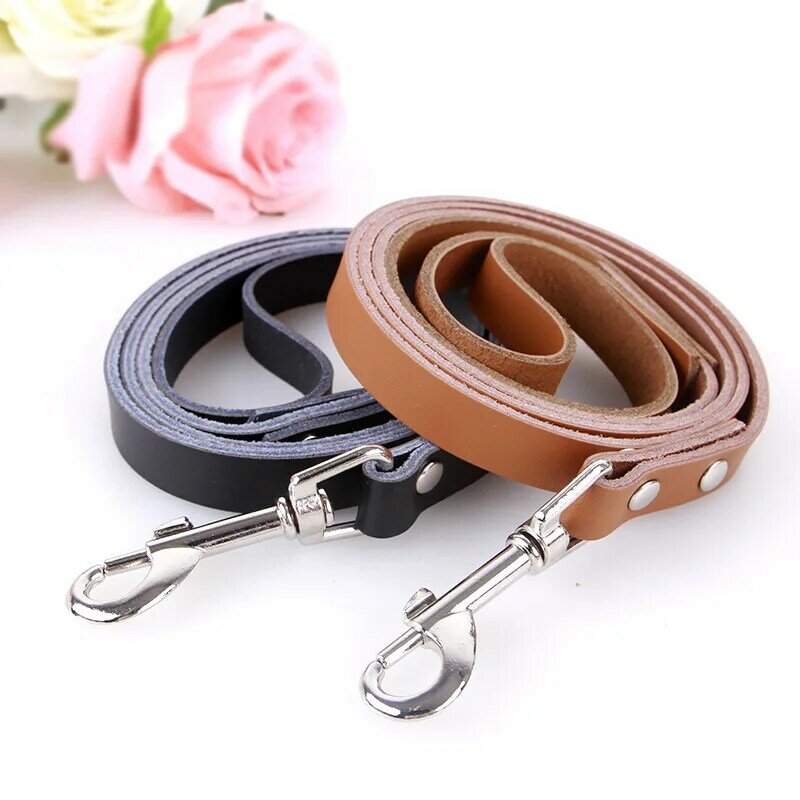 Sleeves Pet Supplies Small Dogs Traction Neck Ring Teddy Bichon VIP Dog Chain Hide Substance Neck Ring