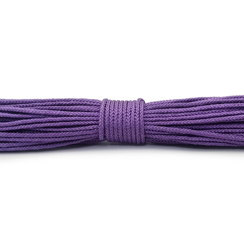 Cordon en Nylon tressé pour corde Shamballa, 300 pieds, 1.5mm, nœud chinois, macramé, Bracelet, pompon, bricolage