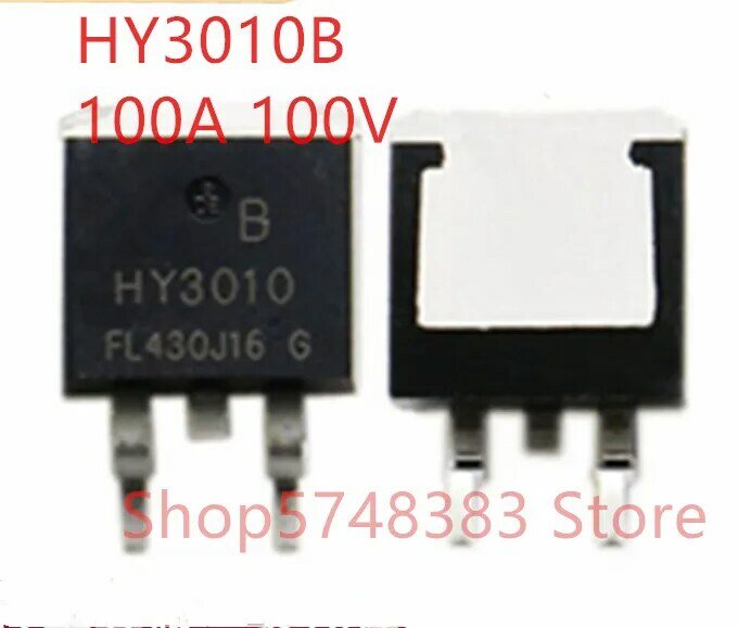 10 unids/lote 100% nuevo original HY3010P-220 HY3010B-263 HY3010 100A 100V