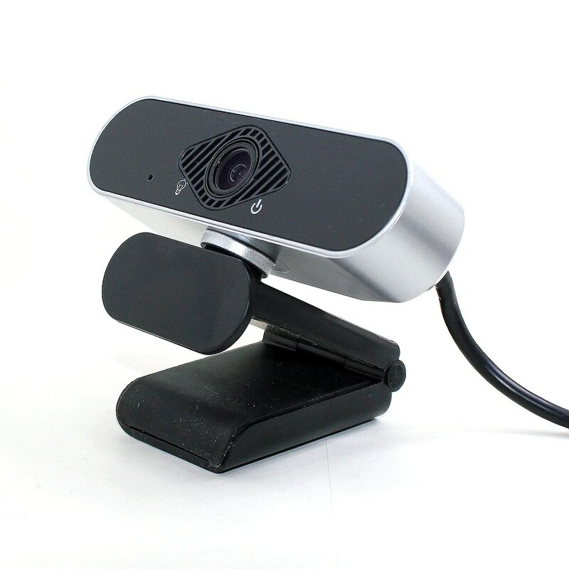 Webcam Full HD 2MP, 1080P, avec Microphone intégré, système de réduction du bruit, USB, Plug and Play, pour appels vidéo
