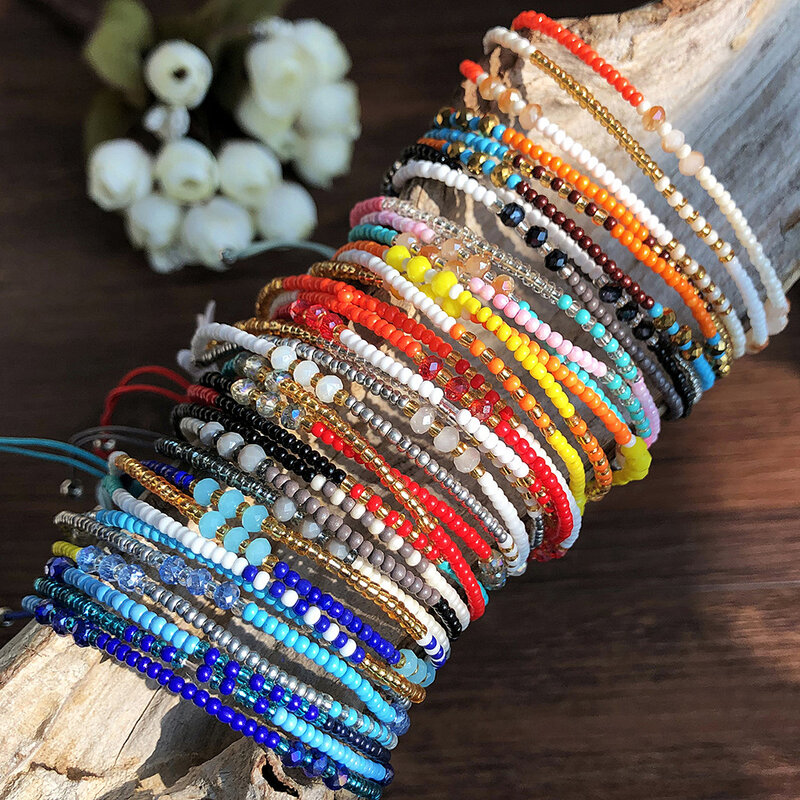 Yumfeel Nieuwe Vintage Stijl Armbanden En Armbanden Voor Vrouwen Strand Bohemian Kleurrijke Armband Sieraden Geschenken