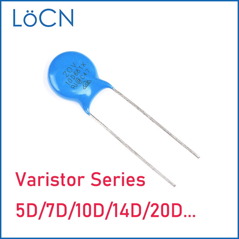 250PCS Varistor 20D 20D431K 20mm 430V 431 VDR Mass Lot LoCNService 10D 14D