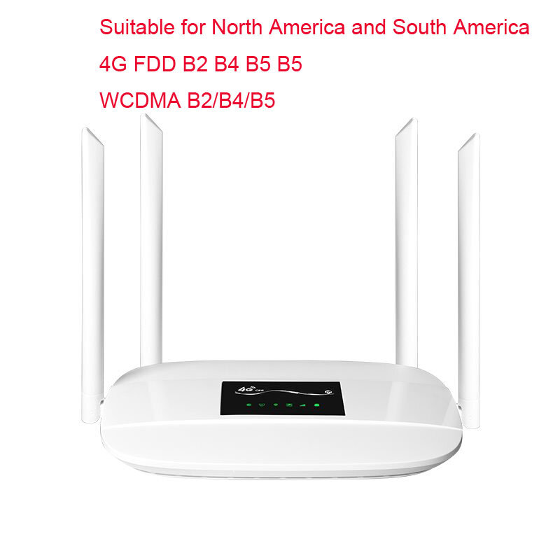 LC111-L 4G Router หนึ่งพอร์ต Wan/Lan 4พอร์ตยาวในร่ม Wifi Access Point/Cpe/ap/Bridge/Client/Router PK Huawei B315